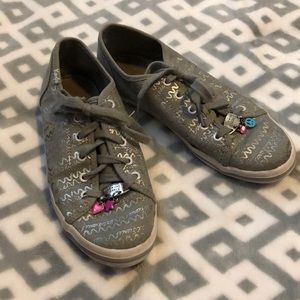 Kids silver Keds